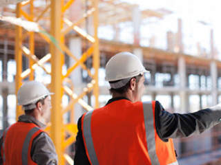 Construction Site using IntouchCheck Mobile Forms Software Construction Checklists