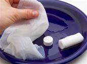 Expanding Pill Towelette
