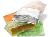 Fabric Textured Plastic Bag