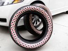 Full color graphics for tire sidewalls and other rubber product