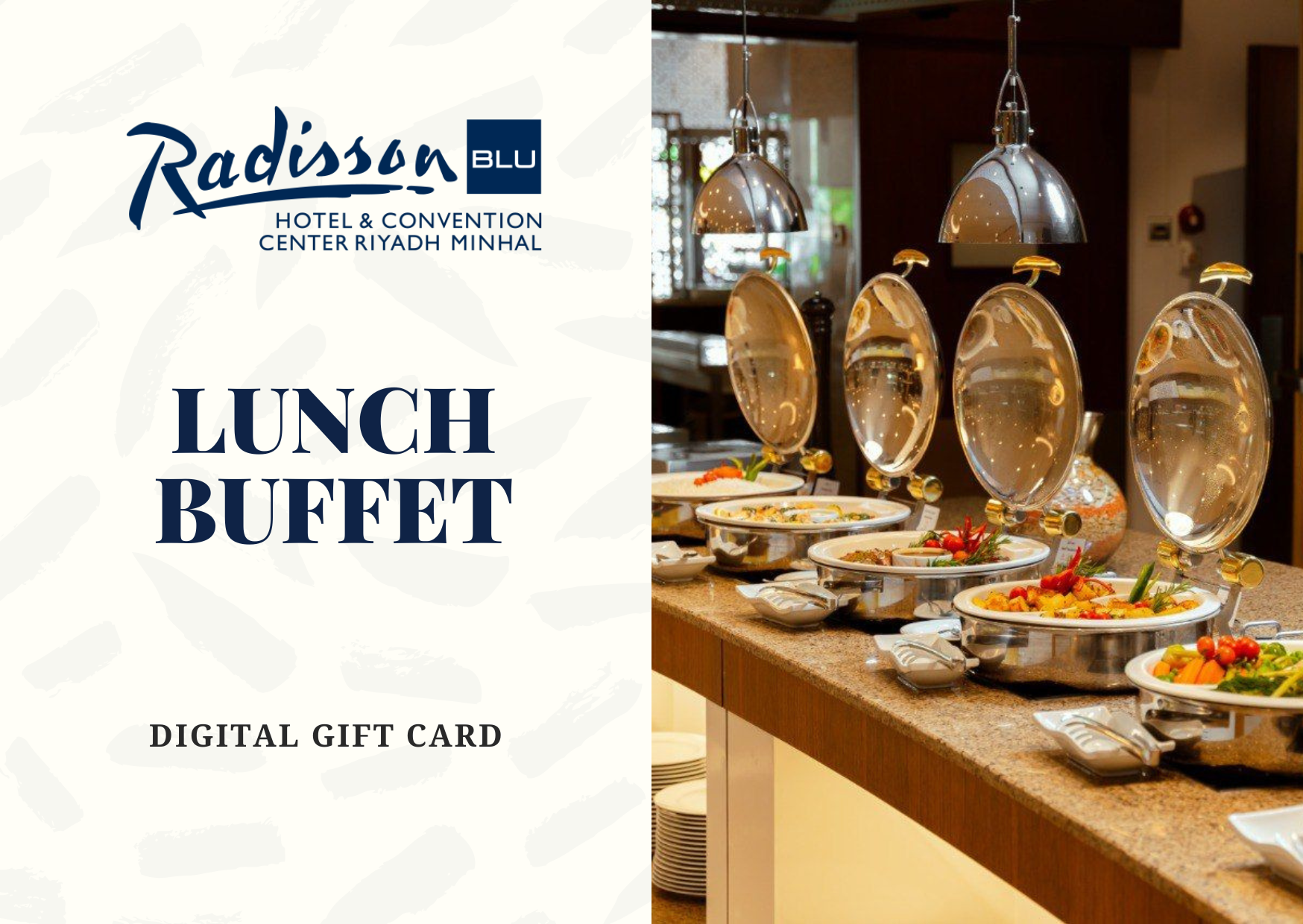 Radisson Blu Minhal Riyadh Lunch Card - Resal, image size:1748x1240