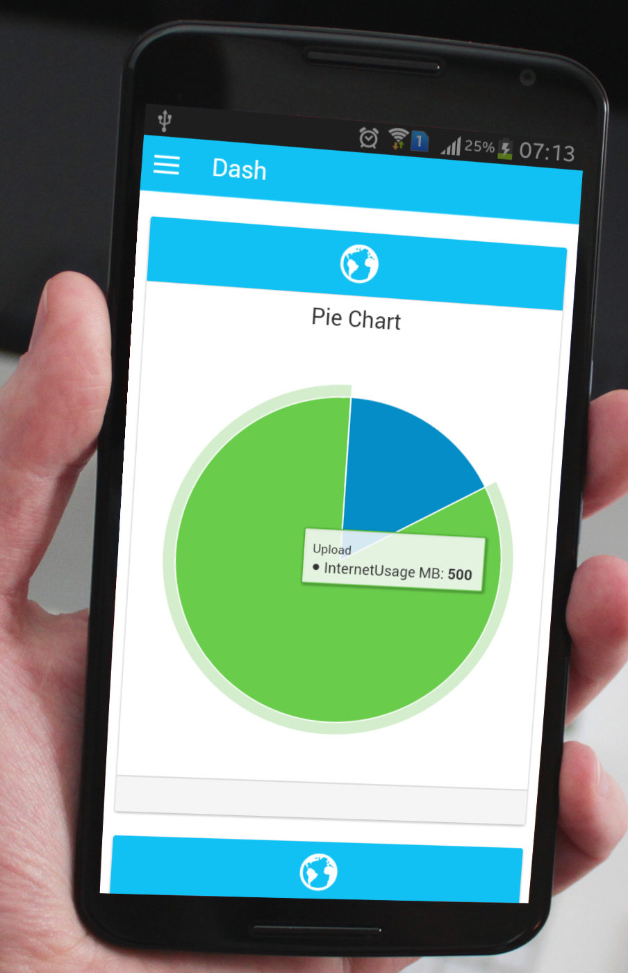 Pie Chart In Ionic Framework