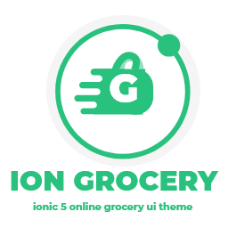 Ion Grocery - Ionic 5 Online Grocery App UI Theme