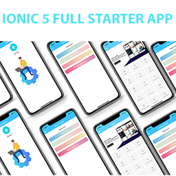 ionic 5 full starter app