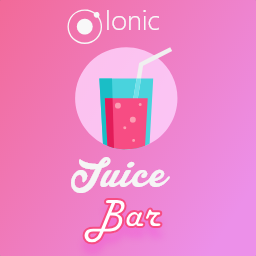 Ionic Juice bar Theme 