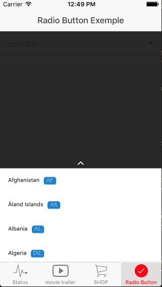 ionicSuperActionSheet