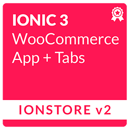 Ionstore 2 Tabs - Ionic Premium WooCommerce App for Android and iOS