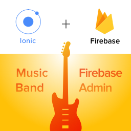 Music Band Firebase Admin - Admin UI for Firebase backend
