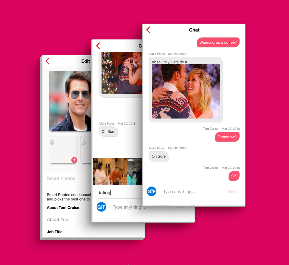 android dating app template