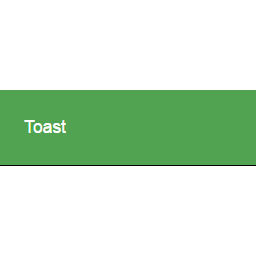 Toast for IonicFramework
