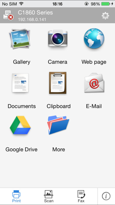samsung mobile print ios