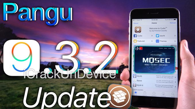 iOS 9.3.2 & iOS 10 Jailbreak Coming - Pangu MOSEC 2016!