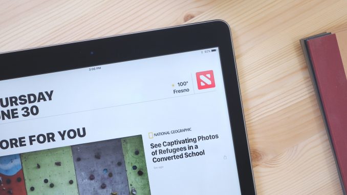 Check Out iOS 10's Revamped Apple News App