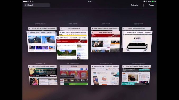 iOS 8: Safari's new features on iPad