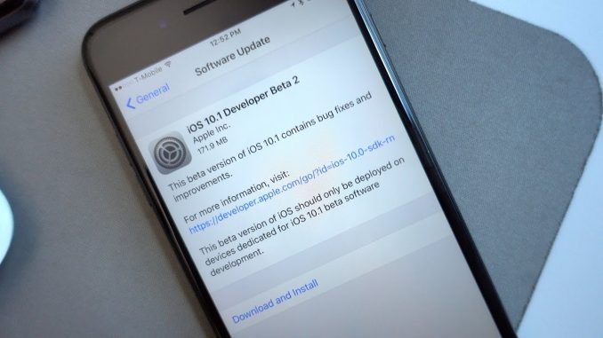 New iOS 10.1 beta 2 features / changes!