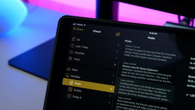 Friday 5: Ulysses - my favorite iOS writing app!