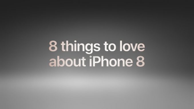 8 things to love about iPhone 8 — Apple