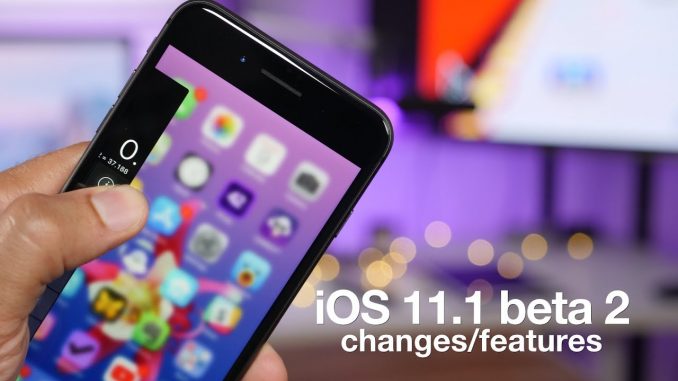 New iOS 11.1 beta 2 features / changes! 3D Touch multitasking is back!