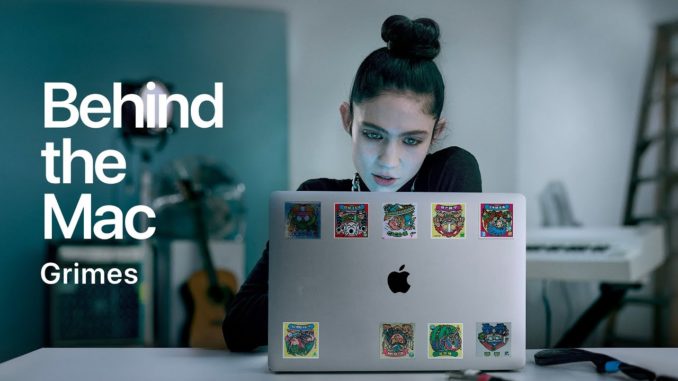 Behind the Mac — Grimes