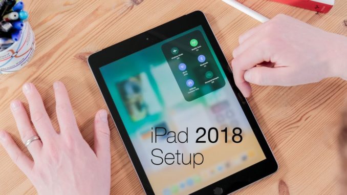 How to set up a new iPad
