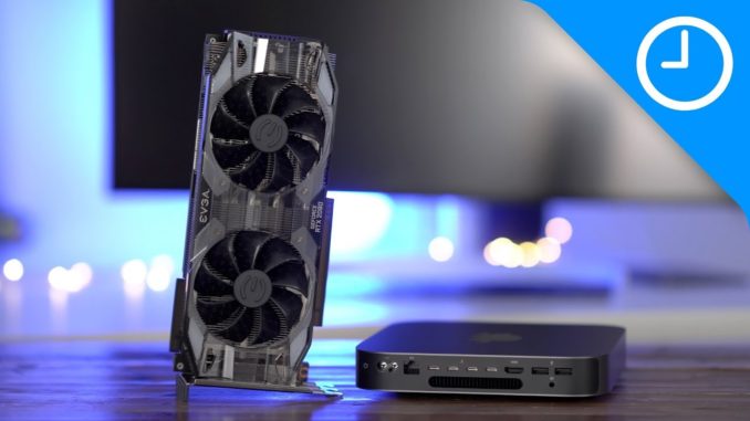 2018 Mac mini + Nvidia RTX 2080 eGPU! Good for gamers?