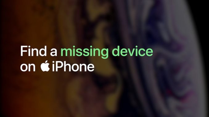 iPhone — Find your missing devices — Apple