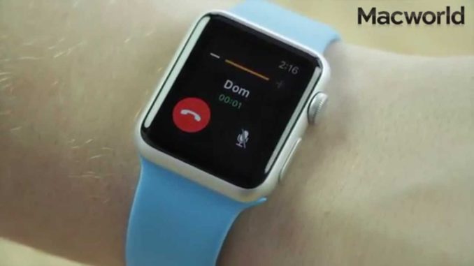 How to make calls on an Apple Watch