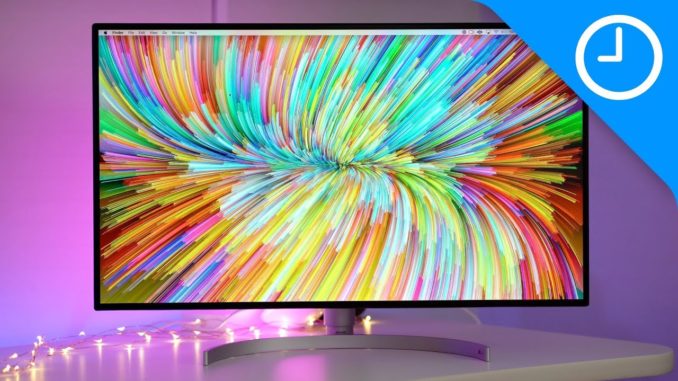 Review: LG UltraFine 4K Display with Thunderbolt 3
