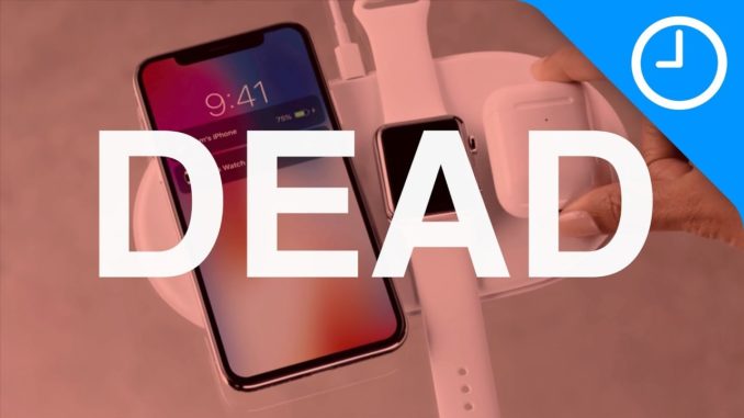 AirPower is DEAD. Apple cancels its wireless charging mat!