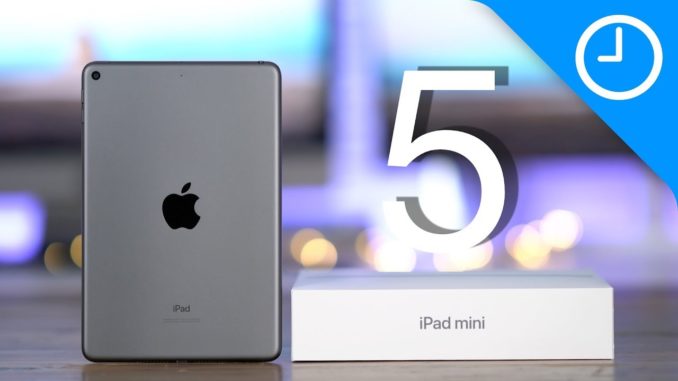 iPad mini 5 review: when portability matters most!