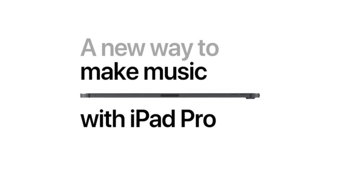iPad Pro — A new way to make music — Apple