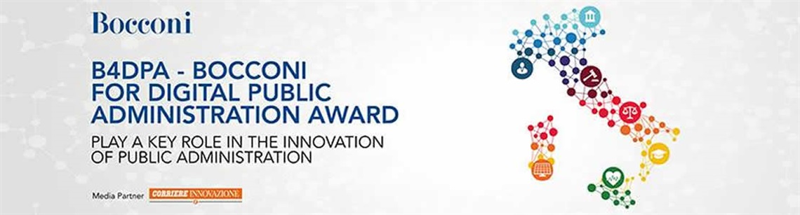 B4DPA Bocconi for Digital Public Administration Award