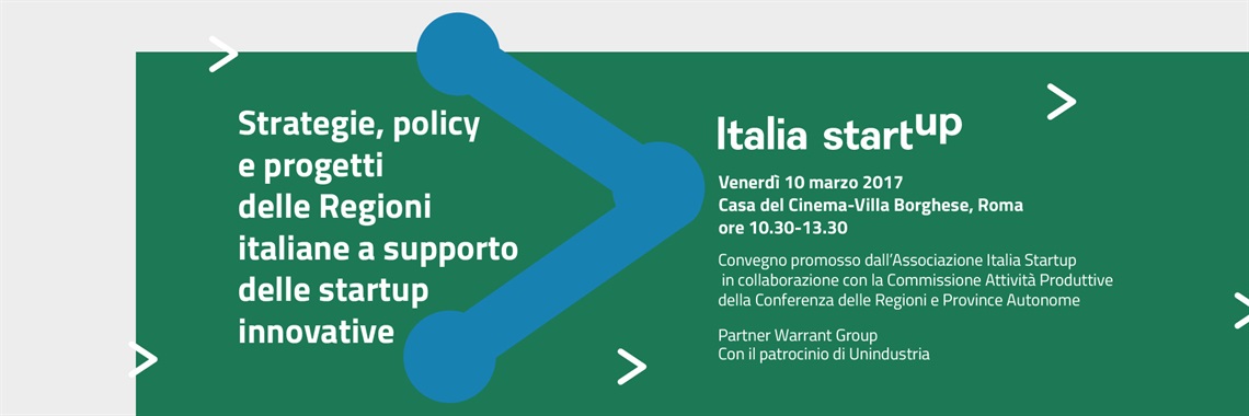 Strategie, policy e progetti delle Regioni italiane a supporto delle startup innovative