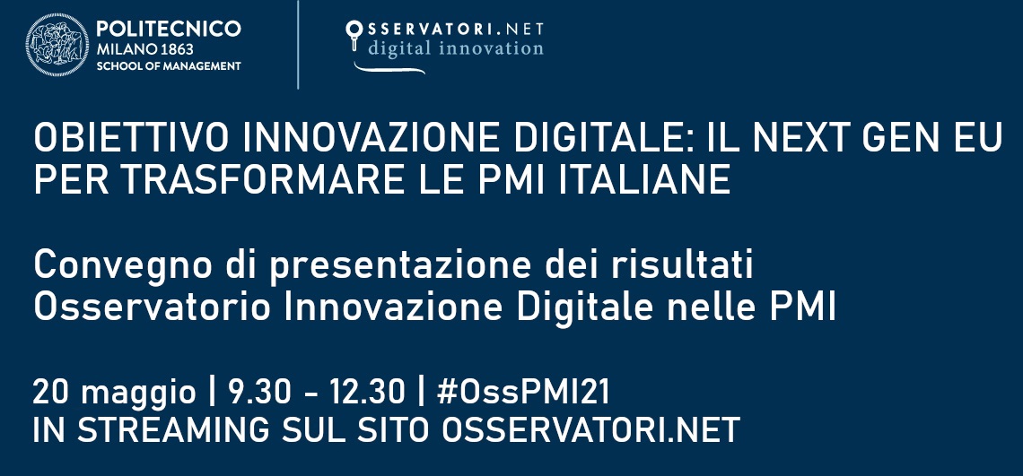 OBIETTIVO INNOVAZIONE DIGITALE: IL NEXT GEN EU PER TRASFORMARE LE PMI ITALIANE OBIETTIVO INNOVAZIONE DIGITALE: IL NEXT GEN EU PER TRASFORMARE LE PMI ITALIANE