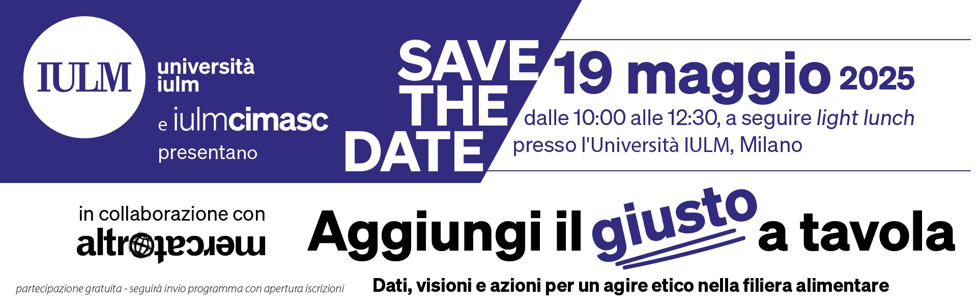Altromercato - Aggiungi il GIUSTO a tavola Altromercato - Aggiungi il GIUSTO a tavola