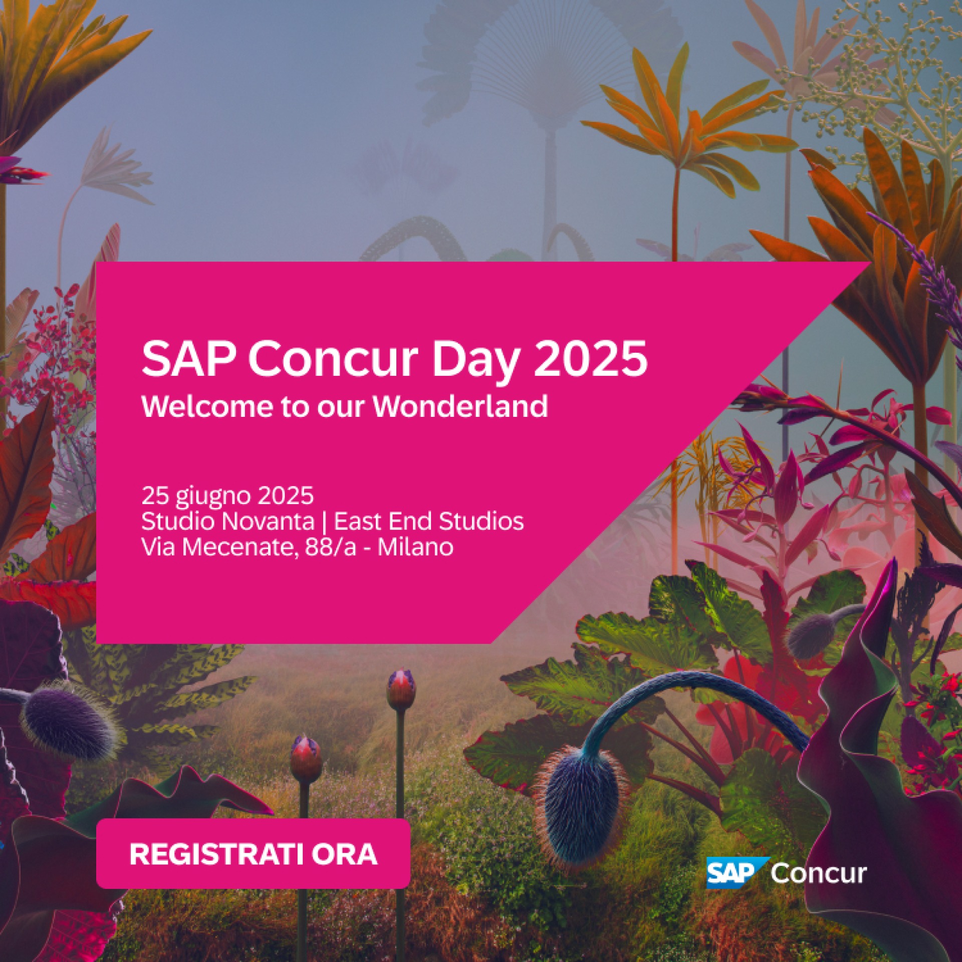SAP Concur Day 2025: Welcome to Our Wonderland SAP Concur Day 2025: Welcome to Our Wonderland
