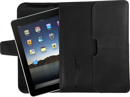 Hughes Leather portfolio Slipcase for iPad