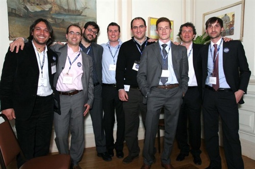 Le finaliste di Mind The Bridge 2009 presso il consolato italiano a New York