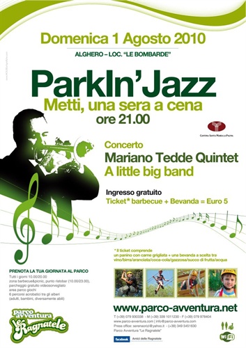 Locandina promozionale ParkIn'Jazz