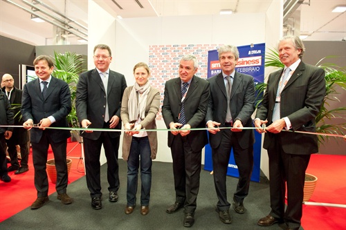 Una immagine dell'inaugurazione di Smau Bari 2010