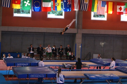 Alessandro Lo Prete all’International Age Group Competition of Trampoline