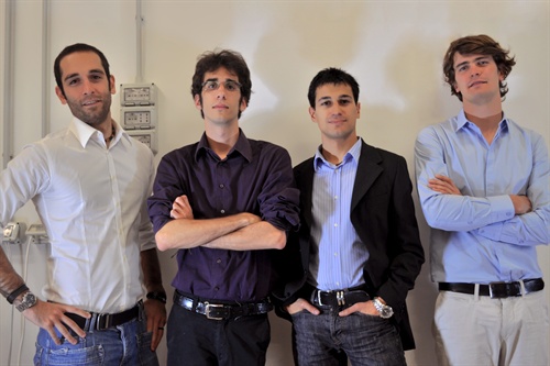 Naevi in Silico-Enoch Peserico CEO, Massimo Battistella CTO, Alberto Silletti  Andrea Peserico