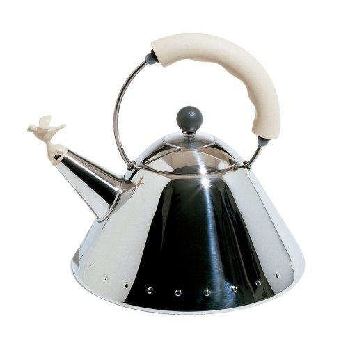 Alessi 9093 WI Bollitore con fischietto ad uccellino e finiture bianco avorio 
EURO 70,63*
