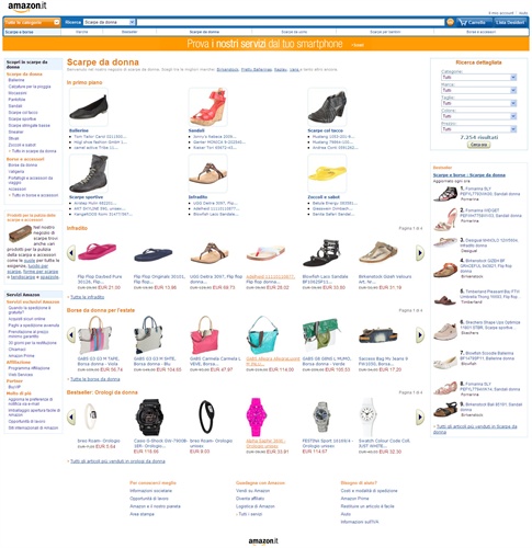 La sezione Scarpe da donna