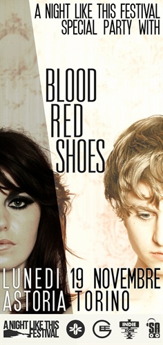 Locandina Astoria Blood Red Shoes