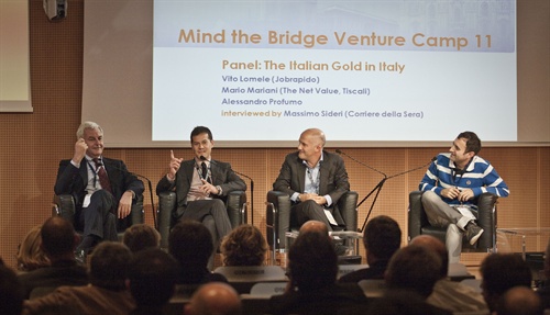 panel dal Mind the Bridge Venture Camp 2011