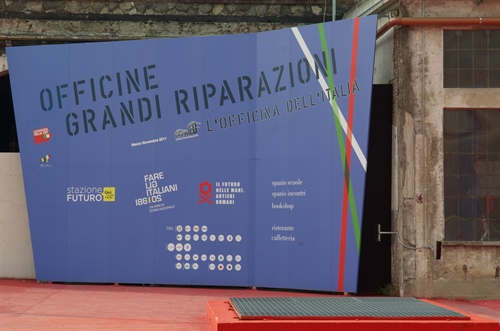 Ingresso della mostra 