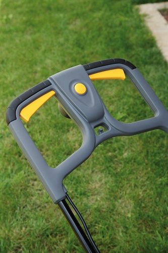 Manico con interruttore a doppio comando e impugnatura morbida