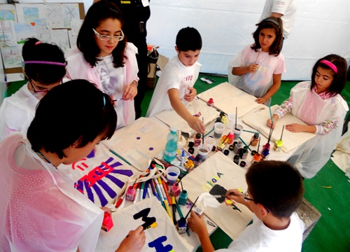 Laboratorio bambini - Fiera della Produttività Sostenibile 2011