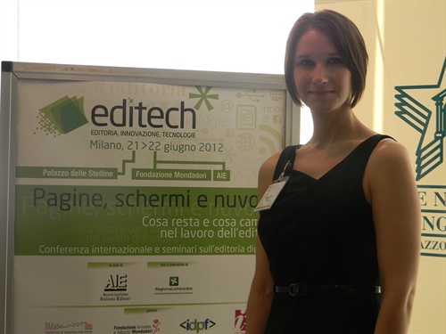 Angela Bole del Book Industry Study Group (BISG) 